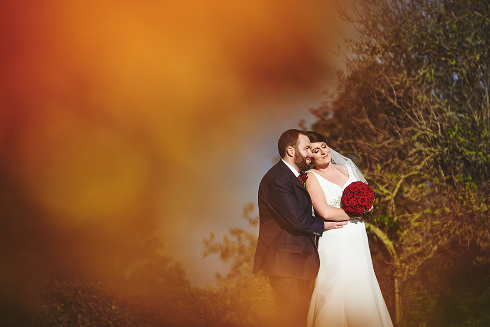 Bride and groom wedding photography