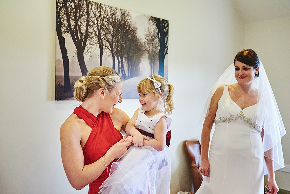 Documentary wedding photography at The Ashes venue