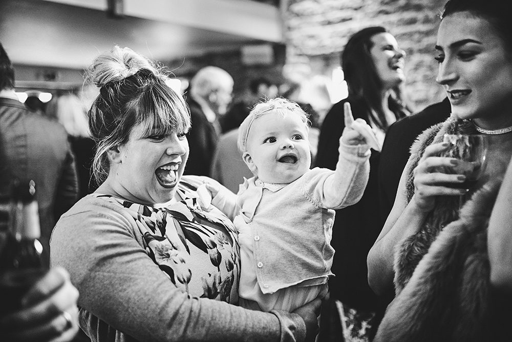 Children at weddings - The Ashes