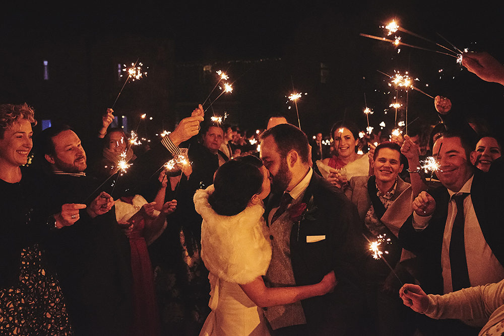 Sparklers at your wedding