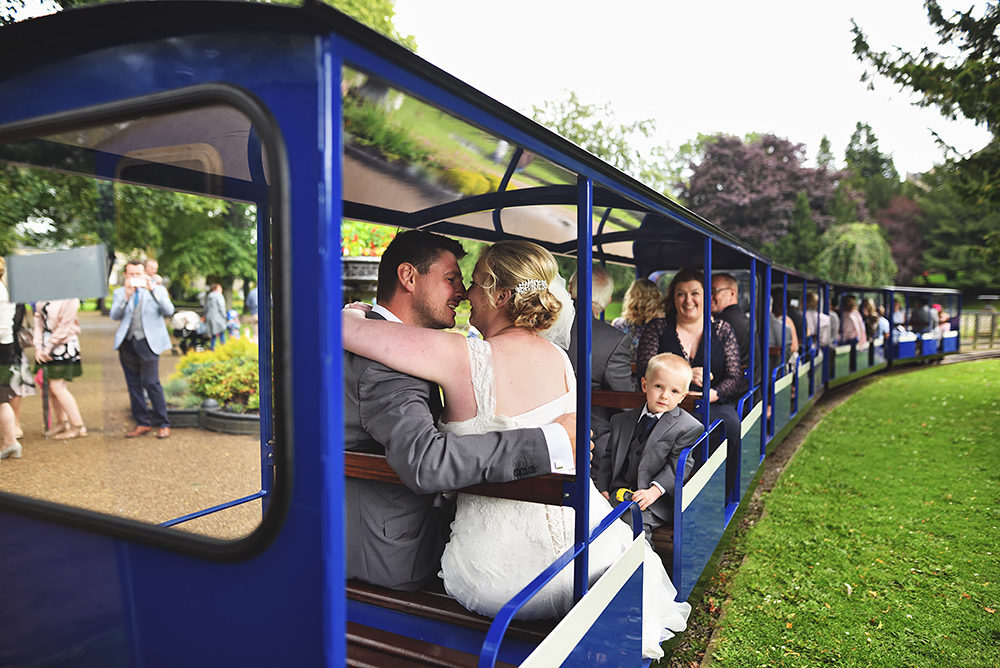 Buxton wedding - The mini railway