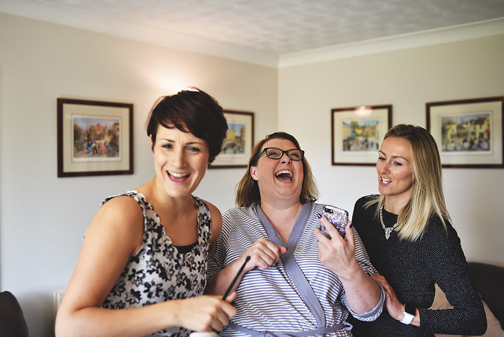 Bridal preparations with Emma Shackleton