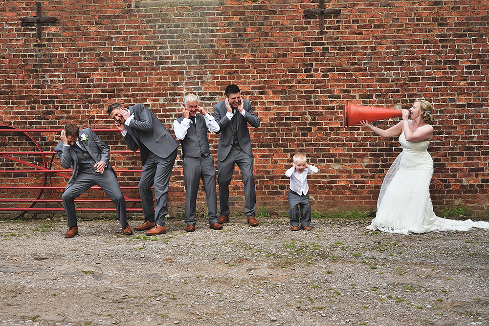 Fun UK wedding photography