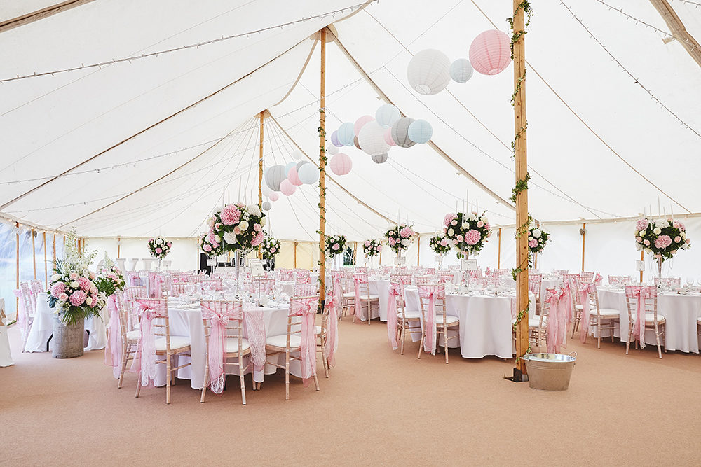 Beautiful Wedding Marquee in Staffordshire