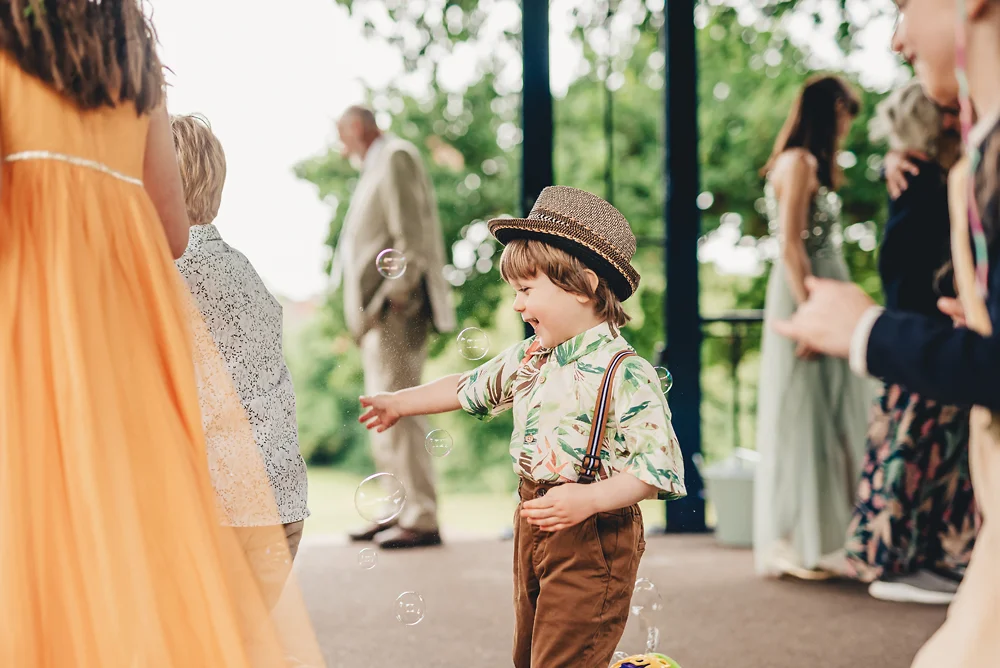Leek Wedding Photographer - Brough Park Bandstand