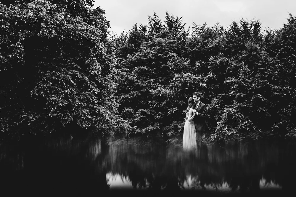 Leek Wedding Photographer - First Dance Outside