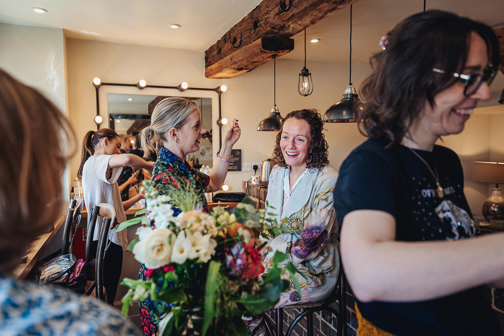 Natural Wedding Photography at The Ashes Barns