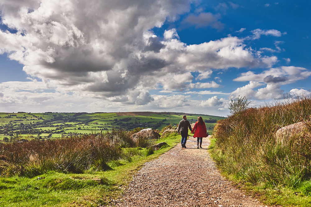 Atmospheric pre-wedding photography