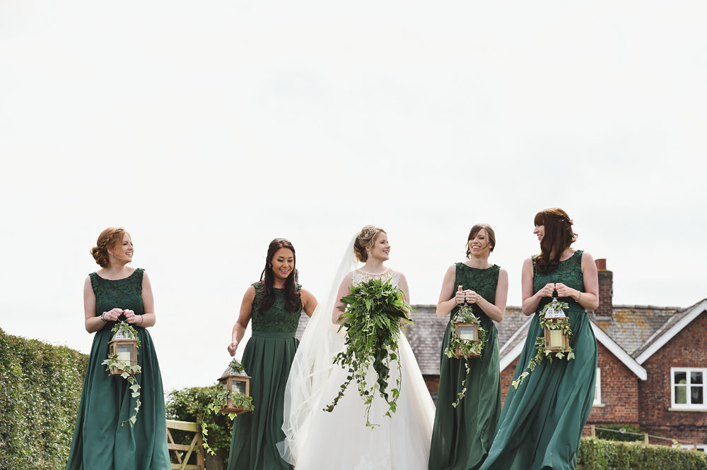 Bridesmaids - Sandhole Oak Barn Wedding