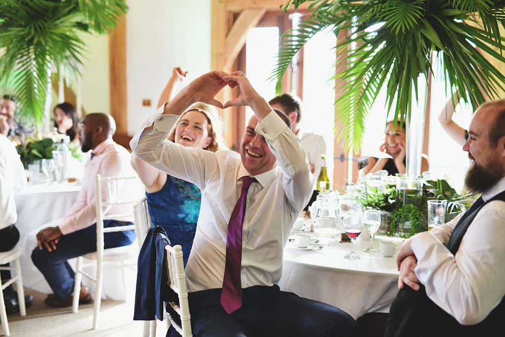 Love - Sandhole Oak Barn Wedding