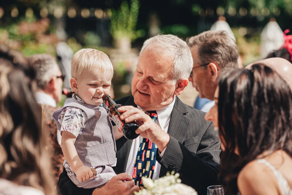 Shrigley Hall Macclesfield Wedding Photographer - Guests Funny
