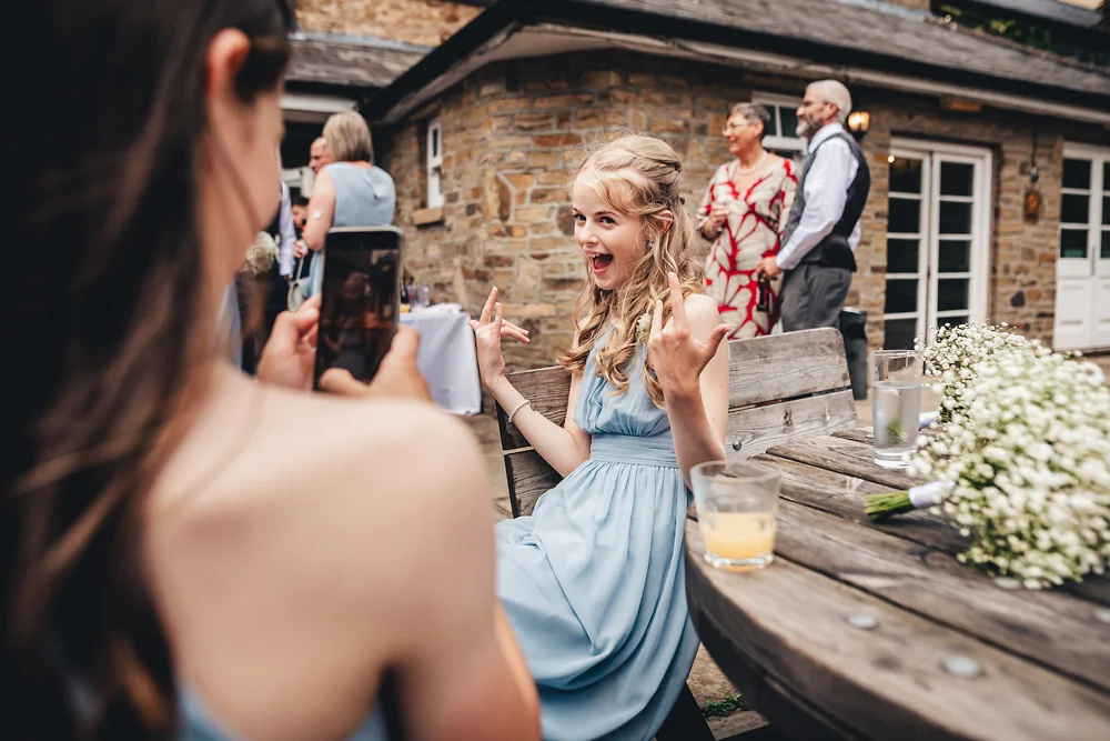 Shrigley Hall Macclesfield Wedding Photographer - Children having fun