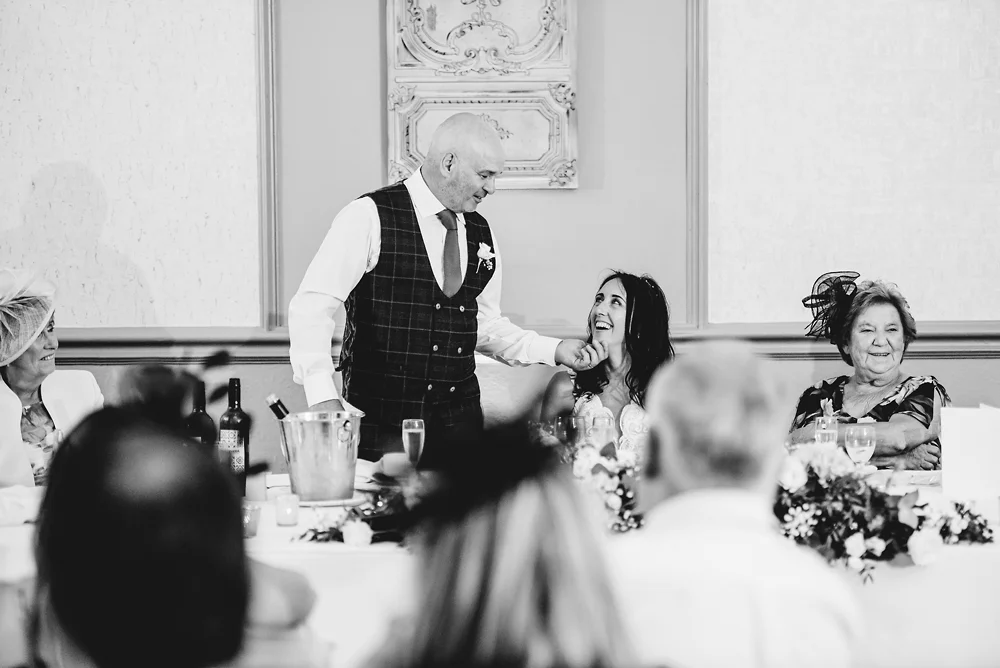 Shrigley Hall Macclesfield Wedding Photographer - Speeches
