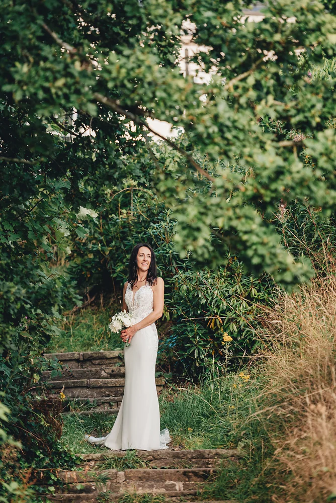 Shrigley Hall Macclesfield Wedding Photographer - Bride portrait