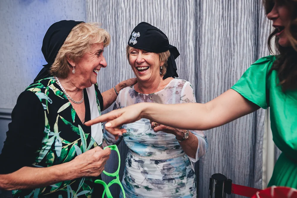 Shrigley Hall Macclesfield Wedding Photographer - Photo booth fun