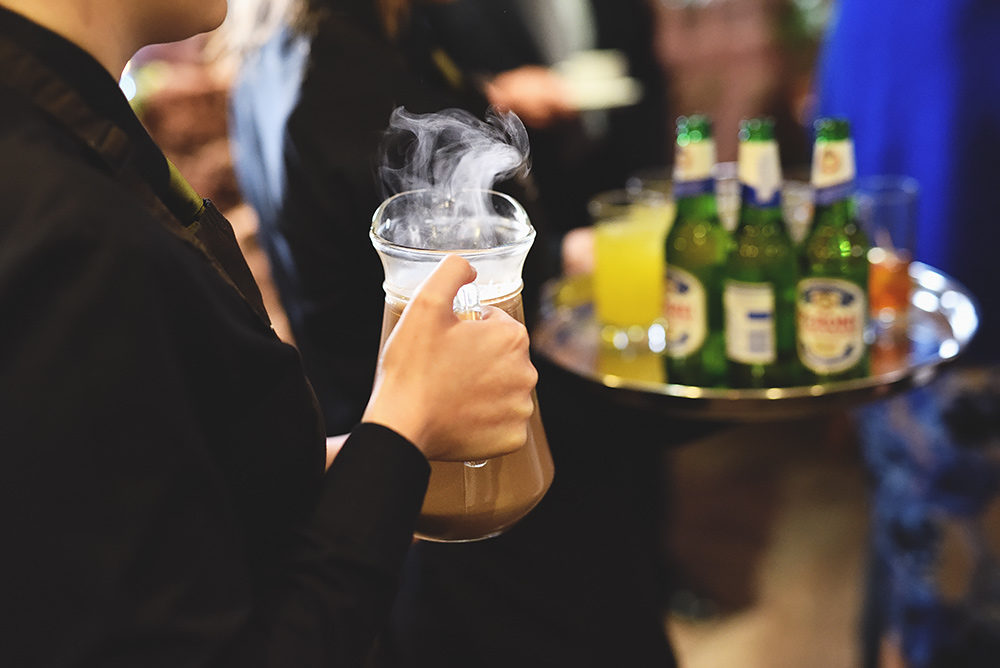 The Ashes reception winter drinks
