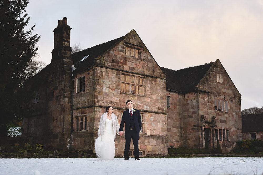 Winter Wedding at The Ashes in Staffordshire