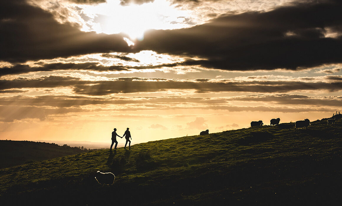 Engagement photographer The Roaches