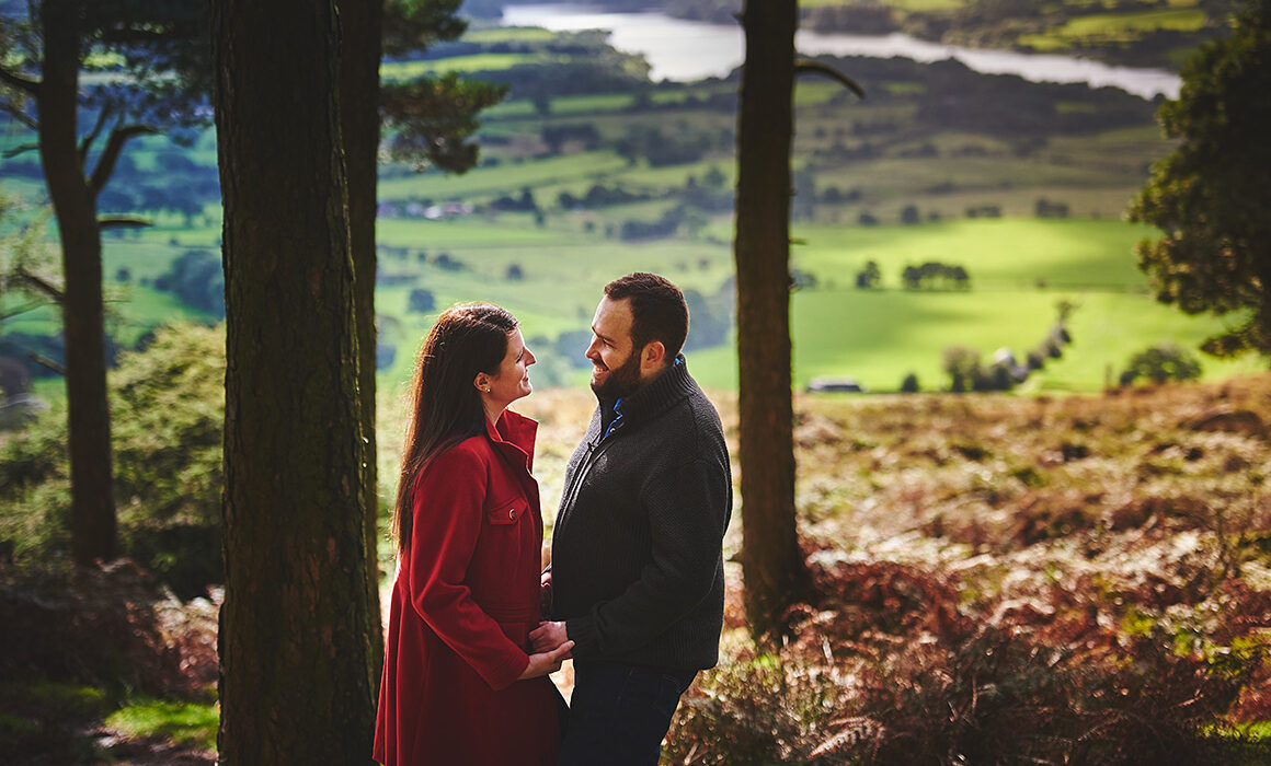 Peak District National Park pre-wedding session